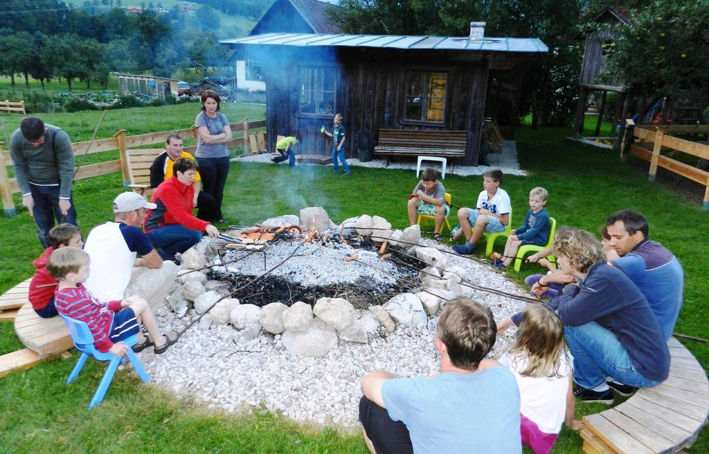 Baby- Und Kinderbauernhof Riegler Rossleithen Exteriér fotografie